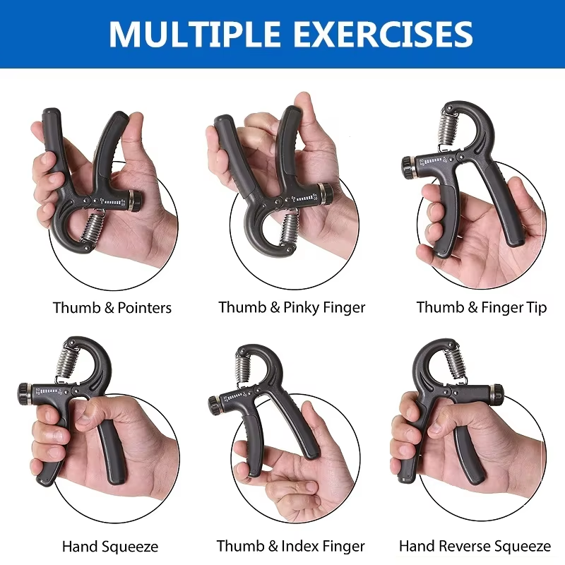 R Shaped Spring Grip Strength Trainer